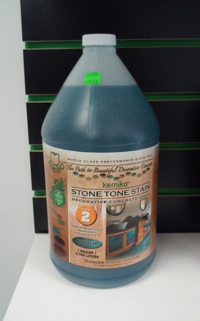 KEMIKO STONE TONE STAIN (Concrete Acid Stain) Gallon Dragon Scale Inc