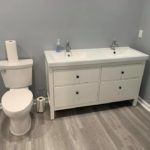 Bathroom remodeling dragon scale